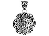 Sterling Silver Filigree Beaded Pendant