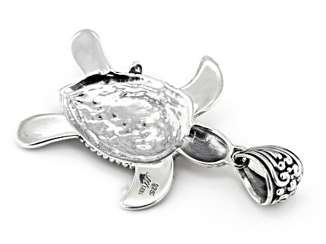 Sterling Silver Turtle Pendant