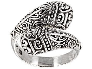 Picture of Sterling Silver Filigree Bypass Ring