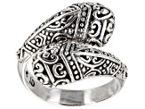 Sterling Silver Filigree Bypass Ring