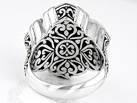 Sterling Silver Filigree Statement Ring