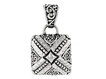 Picture of Sterling Silver Jawan Beaded & Hammered Pendant