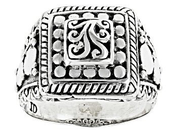 Picture of Sterling Silver Jawan Beaded & Filigree Ring