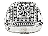 Sterling Silver Jawan Beaded & Filigree Ring