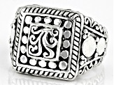 Sterling Silver Jawan Beaded & Filigree Ring