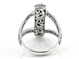 Sterling Silver Textured Cross Ring