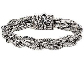 Picture of Sterling Silver Braided Chain Bracelet