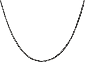 Sterling Silver Foxtail 18" Chain Necklace 2mm
