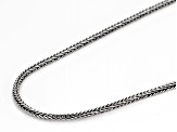 Sterling Silver 2mm Foxtail 20" Chain Necklace