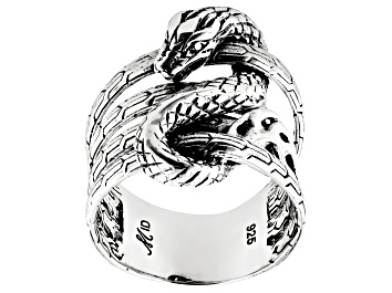 Picture of Sterling Silver Multi-Row Dragon Ring