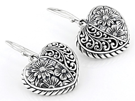 Sterling Silver Heart Earrings