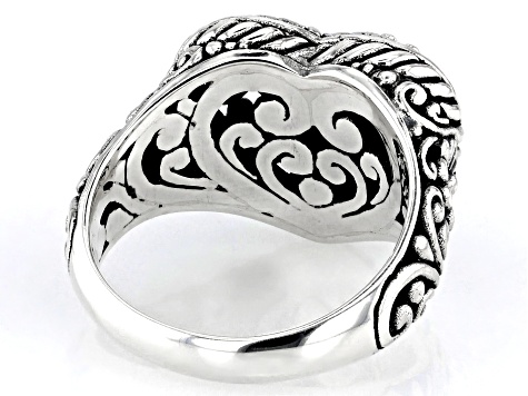 Sterling Silver Heart Ring - BAL224 | JTV.com