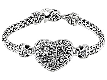 Picture of Sterling Silver Heart Bracelet