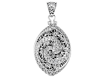 Picture of Sterling Silver Swirl Pendant