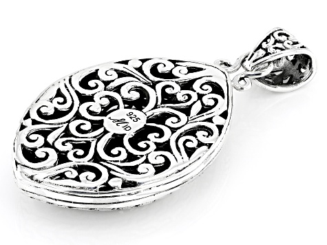 Sterling Silver Swirl Pendant