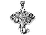 Sterling Silver Elephant Pendant