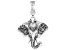 Sterling Silver Elephant Enhancer Pendant