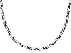 Sterling Silver 2.5mm Padian 18"L Chain
