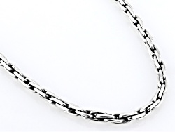 Sterling Silver 2.5mm Padian 18"L Chain