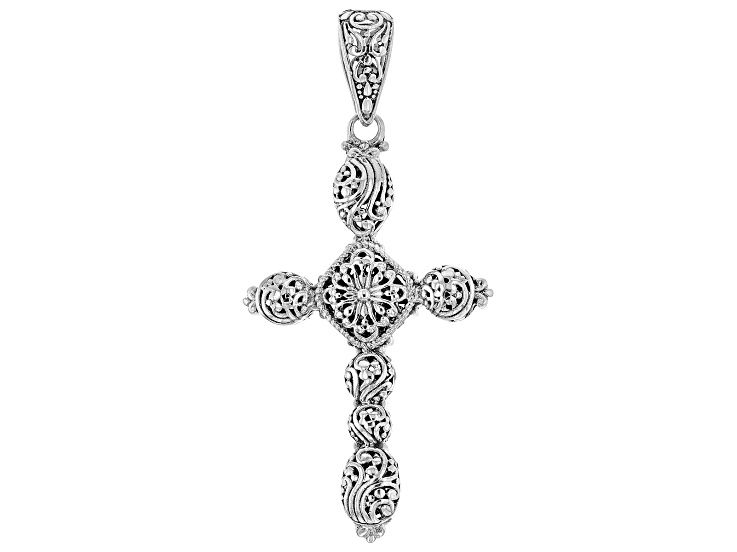 Sterling Silver Cross Pendant - BAL457 | JTV