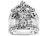 Sterling Silver Statement Cross Ring