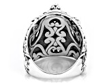 Sterling Silver Statement Cross Ring