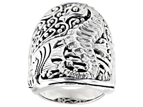 Sterling Silver Seahorse Ring