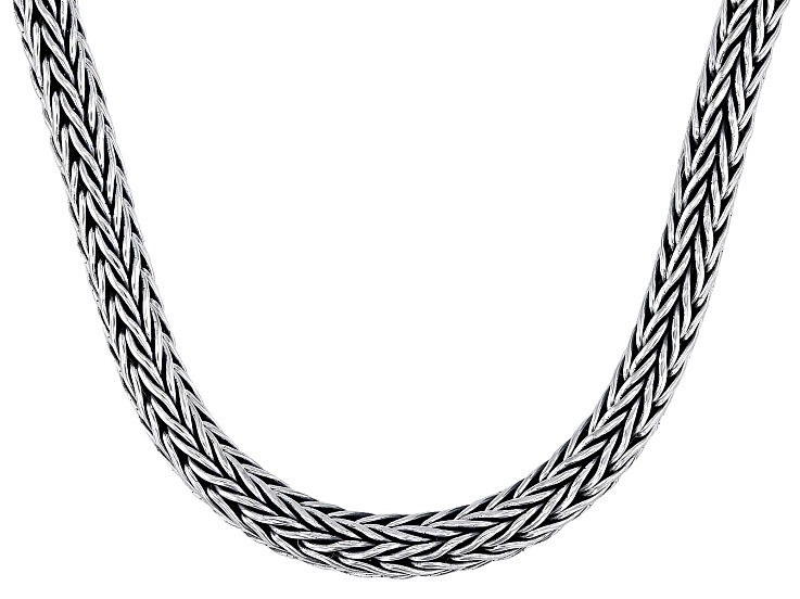 Sterling Silver 4mm Tulang Naga 18