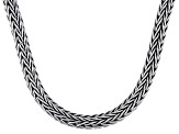 Sterling Silver 4mm Tulang Naga 18" Chain With Shepard's Hook