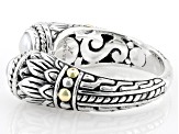 Silver Cultured Freshwater Pearl Sterling Silver Cuff Ring 4.5-5mm