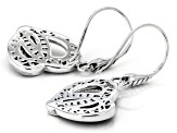 Sterling Silver Intertwined Heart Earrings