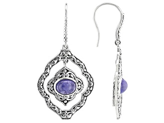 Tanzanite Sterling Silver Earrings