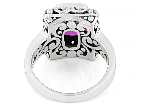 Jtv Watermelon Rings Watermelon Quartz™ Triplet Sterling Silver Ring 3.00ct - BAL880 | JTV