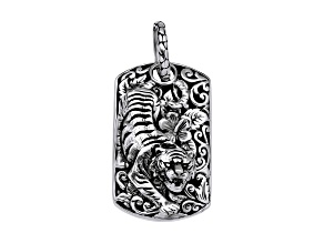 Artisan Collection of Bali™ Sterling Silver Tiger Pendant