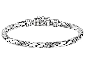 Unisex Sterling Silver Bracelet, 9"