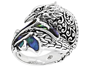 Phoenix Abalone Shell Sterling Silver Ring