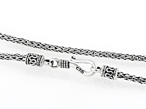 Sterling Silver Tulang Rusa Chain Necklace 2mm