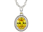 Lab Created Ruby And White Cubic Zirconia Rhodium Over