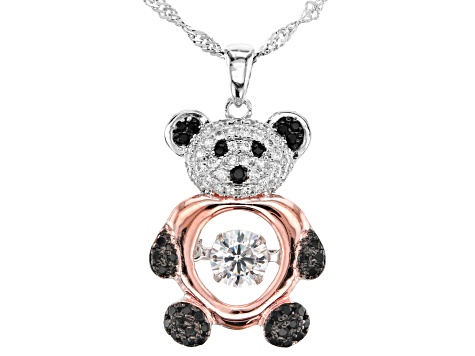 Panda Womens 18K Gold Over Silver Pendant Necklace | One Size | Necklaces + Pendants Pendant Necklaces