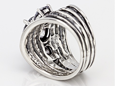 DALAOCU Black Silicone B/ütt Pl/ùg Bead White Crystal Inlaid at The Back