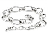 White Cubic Zirconia Rhodium Over Sterling Silver Bracelet 2.70ctw