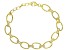 White Cubic Zirconia 18k Yellow Gold Over Sterling Silver Bracelet 2.70ctw
