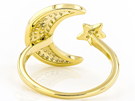 Ring, Gold Finger Rings, Cubic Zirconia, Cz Diamonds, Celestial