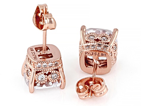 Jtv rose shop gold earrings