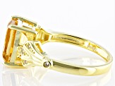 Yellow Citrine 18k Yellow Gold Over Sterling Silver Ring 1.94ctw