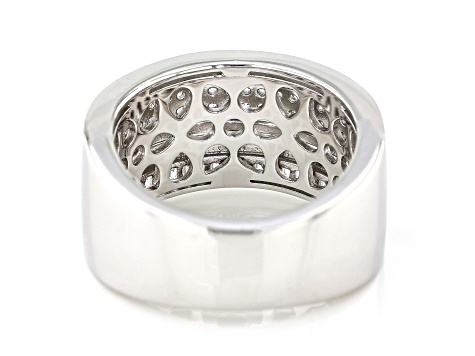 [美品]VeroCity CVN+13-CL VeroTwin White Cubic Zirconia Rhodium, 18k Yellow And Rose Gold Over