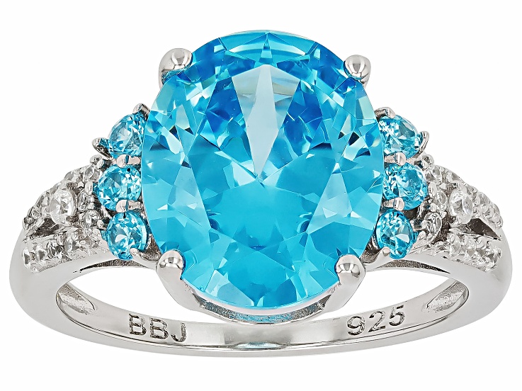 ノクターナル　blasted silver White Cubic Zirconia 18k Yellow Gold Over Sterling Silver
