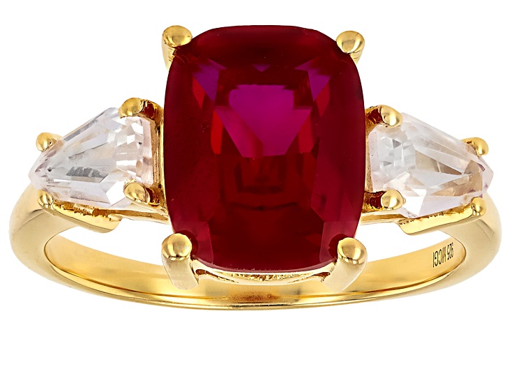 ラーメンズ/Rahmens presents『GOLDEN BALLS LIV… Lab Created Ruby And White Cubic Zirconia 18k Yellow Gold