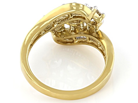 ケ*イ様 純天銀 crown made in japan コンパクト sv100 Yellow And White Cubic Zirconia 18k Yellow Gold Over