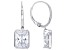 White Cubic Zirconia Rhodium Over Sterling Silver Earrings 12.88ctw
